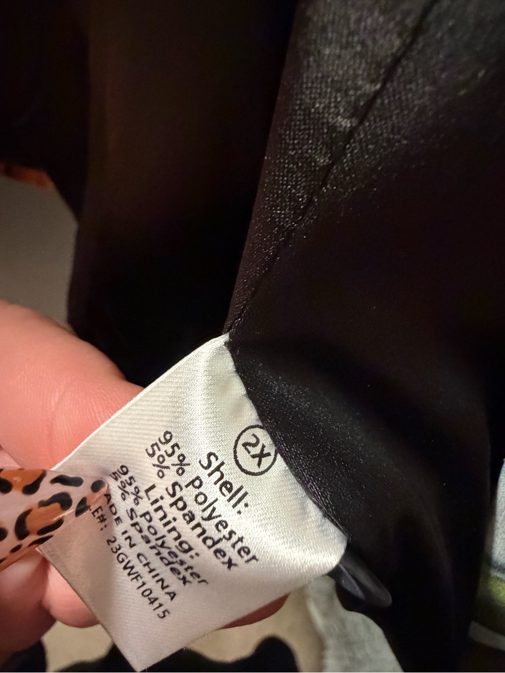 Fashion Nova Multi-Color Tropical Leaf Blazer Jacket - Picture 3 of 4